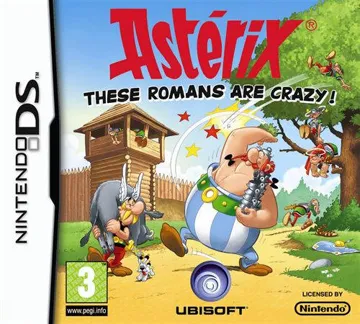 Asterix - These Romans Are Crazy! (Europe) (En,Fr,De,It,Nl) box cover front